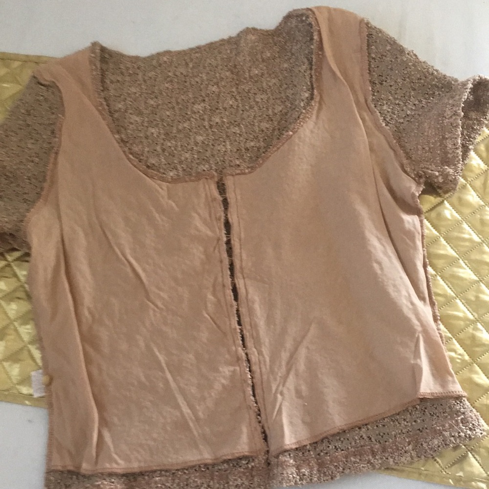 Vintage Cache button down top - Picture 4 of 7
